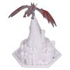 LED Volcano Dragon Lamp USB Charging 3D Printed Fire Dragon Night Light for Baby Rooms Bedrooms
