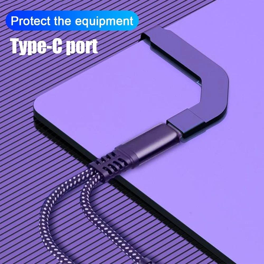 USB3.2 60W Elbow Type C Male to Female FPC Flexible Cable for Android Apple Tablet Charging Data Sync Connector