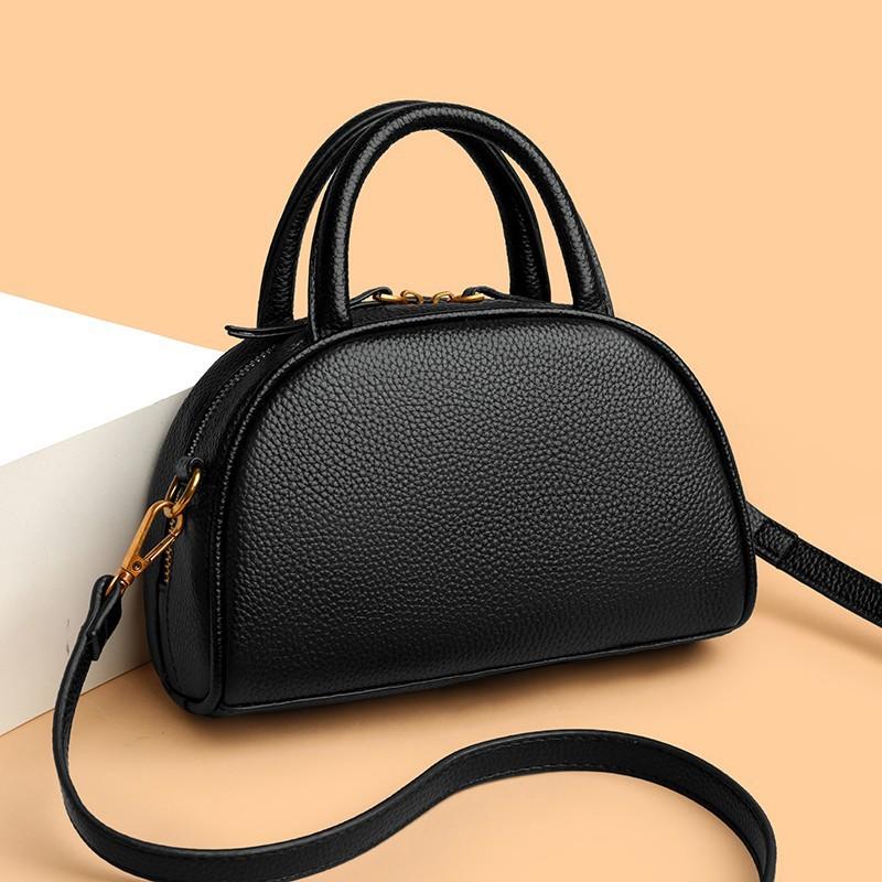 Single-shoulder Crossbody Bag - Fashionable Bowling Bag for Ladies, Suitable for Casual Teenage Girls' Handbag Casually