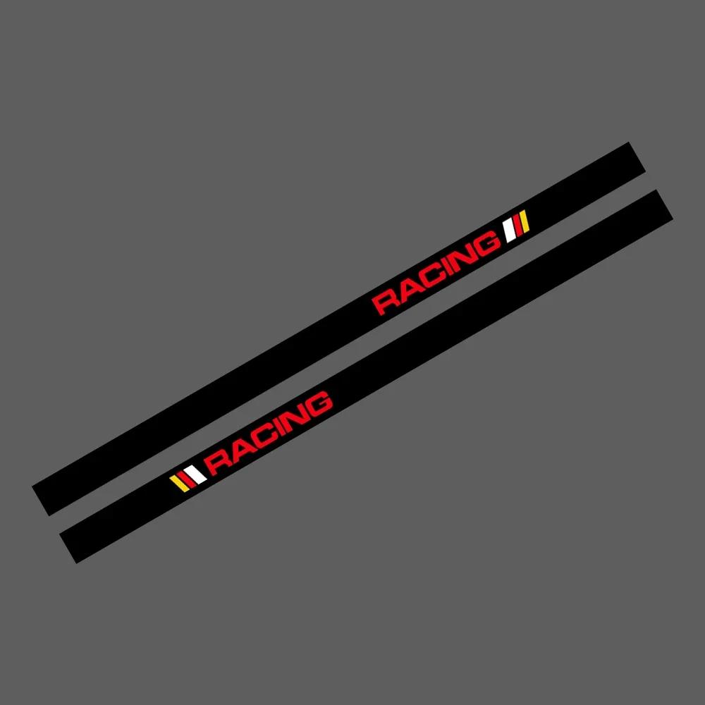 

2PCS Car Door Side Stickers For Tesla Model S PVC Decals Waterproof Vinyl Film Decoration Auto Exterior Styling Accessories чорний