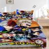 Heroic Adventures Unite Print 3Pcs Bedding Setduvet Cover With 2 Bedropillowcase Home Birthday Gift