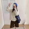 KANING Autumn Loose Fit Cable Knit Cardigan - Soft, Gentle Style