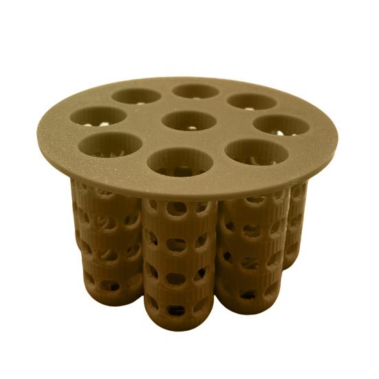 Yousheng Scallion Regrower 3D Printed Scallion Planter Lid 7 Holes or 9 Holes Kitchen Regrowing Tool for Hydroponic Container Easy Scallion Regrowth