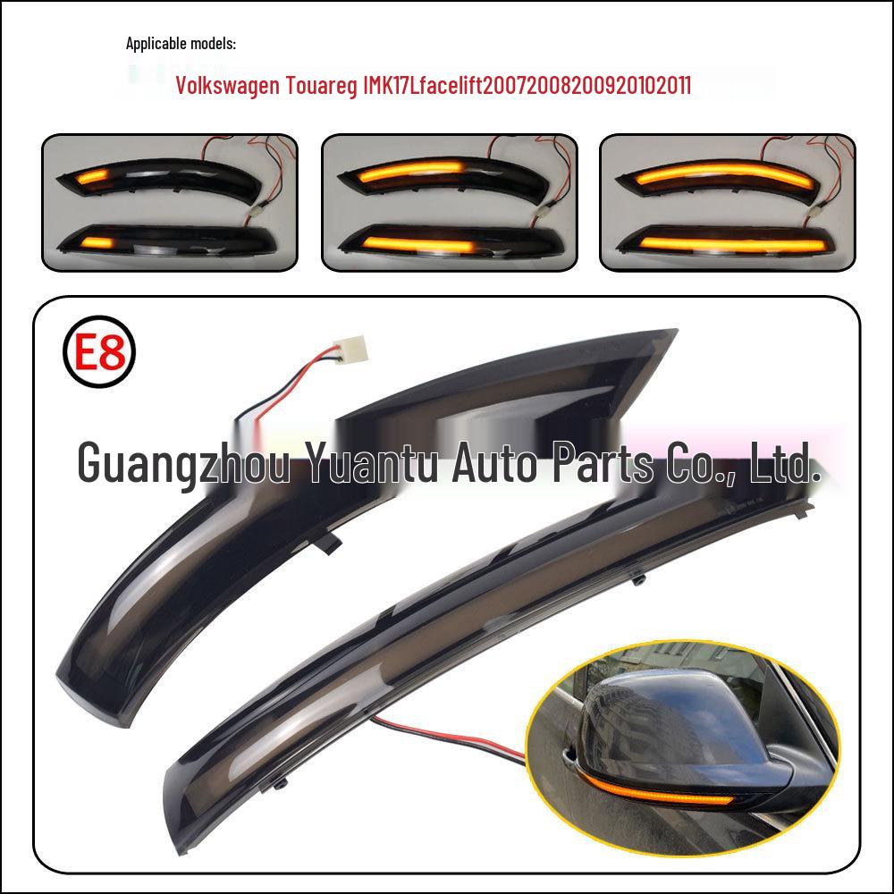 LED Dynamic Turn Signal Lights for Volkswagen Touareg I MK1 7L (2007-2011) Rearview Mirrors