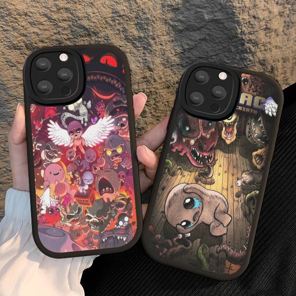 Action Game The Binding Of Isaac Phone Case For IPhone 16 15 14 13 12 11 Pro Max Plus Leather Cover