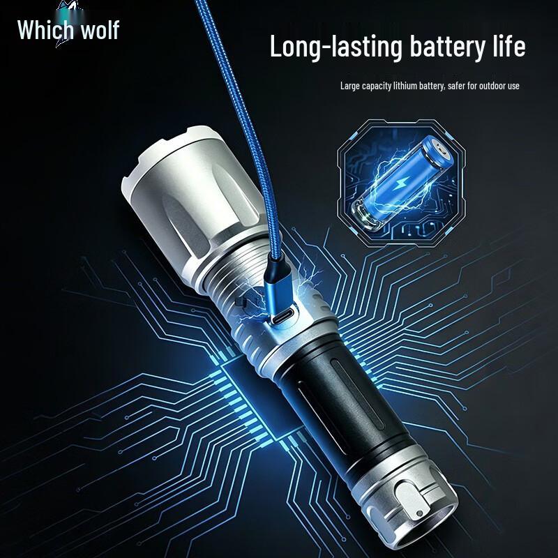 LiLang S15 Rechargeable LED Flashlight