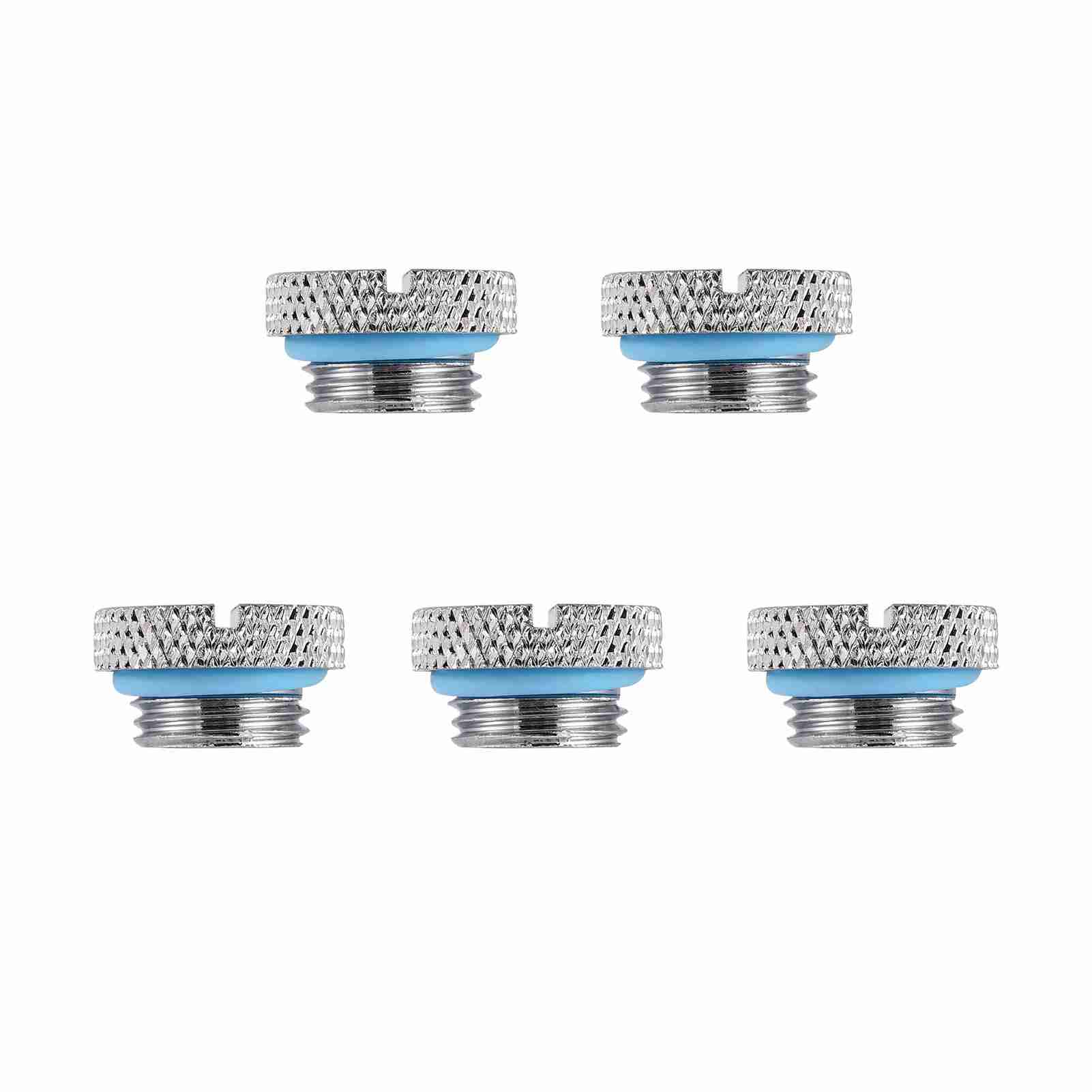 

5Pcs Brass G1 4 Thread Screw in Water Stopper Plug for PC Water Cooling System