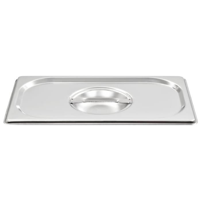 Tray Lids 4 Pcs GN 1/4 Stainless Steel