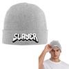 Slayers Logo Warm Knitted Cap Hip Hop Bonnet Hat Autumn Winter Outdoor Beanies Hats for Unisex Adult