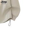 JEEP SPIRIT Men's Half-Zip Stand-Collar Sweatshirt