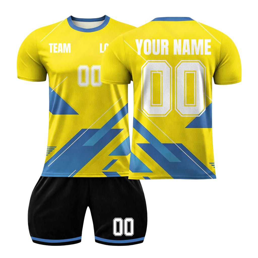 DIY Soccer Set 2-Pack, Customizable Sportswear and Adults, 2 Team Uniform Tops