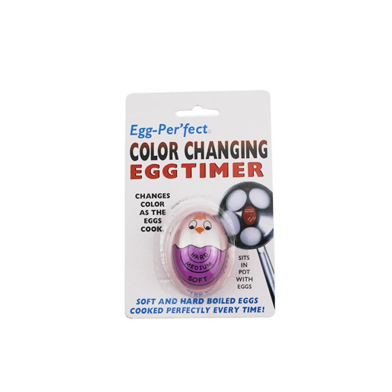 Eco-Friendly Resin Red Eggs Timer Egg Timer Resin Boiled Egg Cooker Color Changing Cooking Temperature Observer Kitchen Tool3