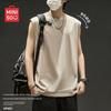 MINISO Men's American Retro Cotton Sleeveless T-Shirt