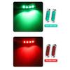 2Pcs 12V-24V Boat Navigation Led Boat Navigation Lights Waterproof For Marine Yacht Boat Signal Lamp