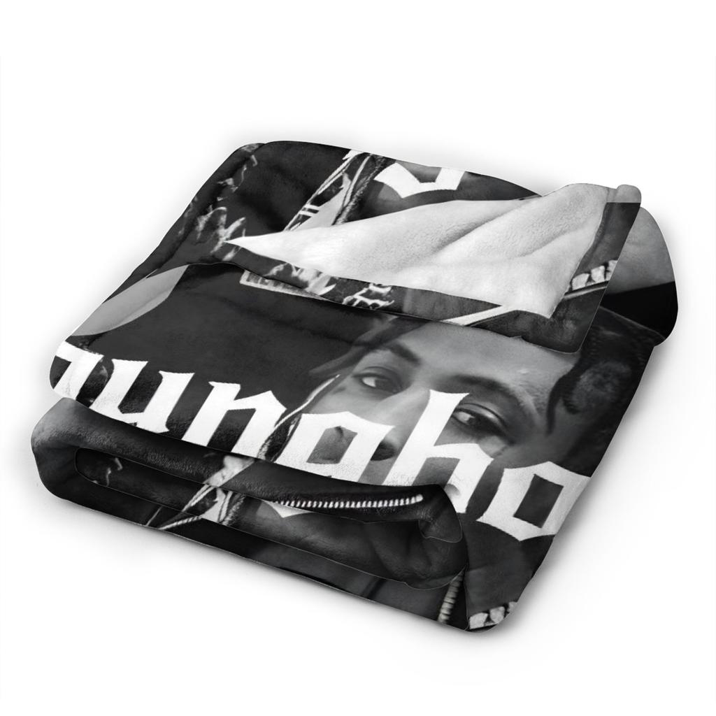 YoungBoy Never Broke Again Decken Super Warm Street Trend Plüsch Überwurfdecke Für Reisen im Freien Flanell Bettdecke Bettbezug