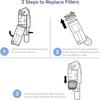 AD23-Compatible For Levoit LVAC-200 Vacuum Cleaner Replacement Parts Accessories Pre-Motor Filter Post-Motor Filter