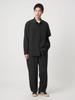 United Arrows Green Label Relaxing FREELITCH Box Regular Collar Shirt - Stretch - 32111083355 0970 BLACK(09) L