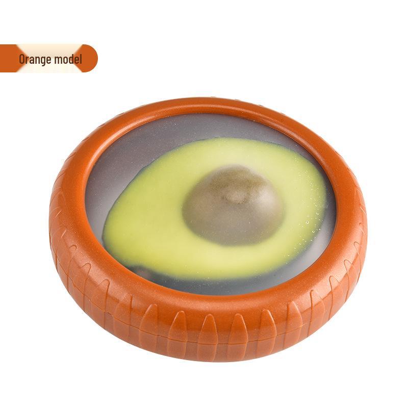 Dual-Sided Silicone Fresh-Keeping Box - Vegetable & Fruit Sealed Refrigerator Storage