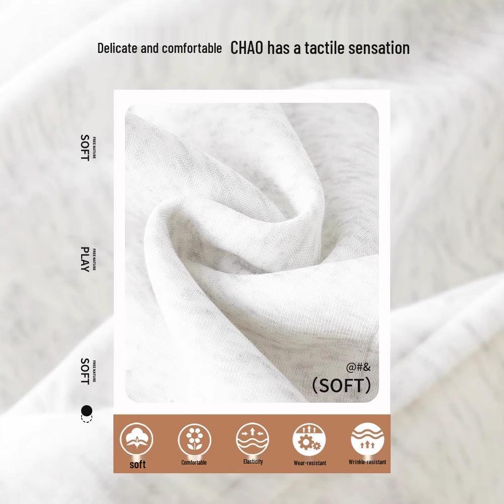 Spring & Autumn 2025 Women's Petite Straight-Leg Sweatpants - Casual Narrow & Wide-Leg Banana Pants for Students