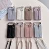 Wrist Strap Crossbody Ring Holder Cards Solt Magnetic Wallet Leather Case For iPhone 17 Pro Max 16 Plus 15 14 Long Lanyard Cover