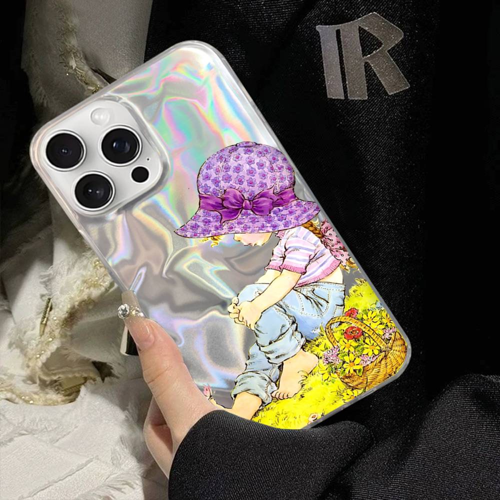 Sarah Kay Girls Cute Phone Case For IPhone 16 15 14 13 12 11 Pro Max Mini X Xs XR Transparent Case