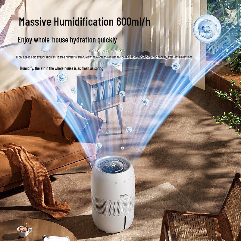 Yadu SZ550-DZ5 Smart Humidifier: Office & Nursery, Cold Evaporation, Mist-Free