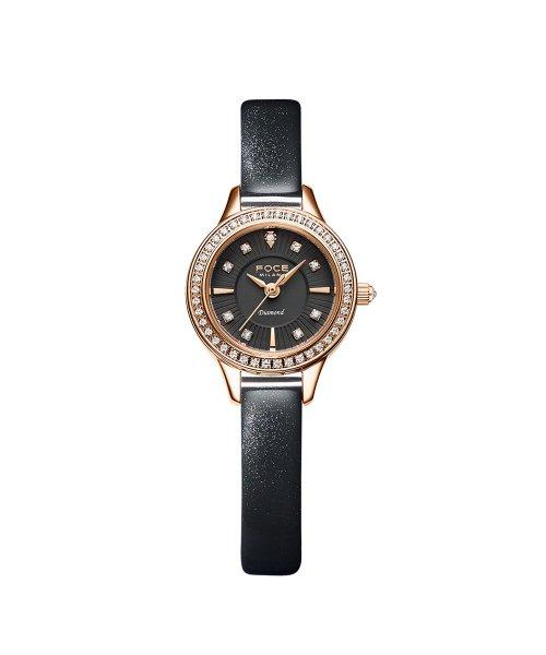 [FOCE Lady] FOCE Lady 23 мм Женские бриллиантовые кожаные часы FM1928L-GRG FREE