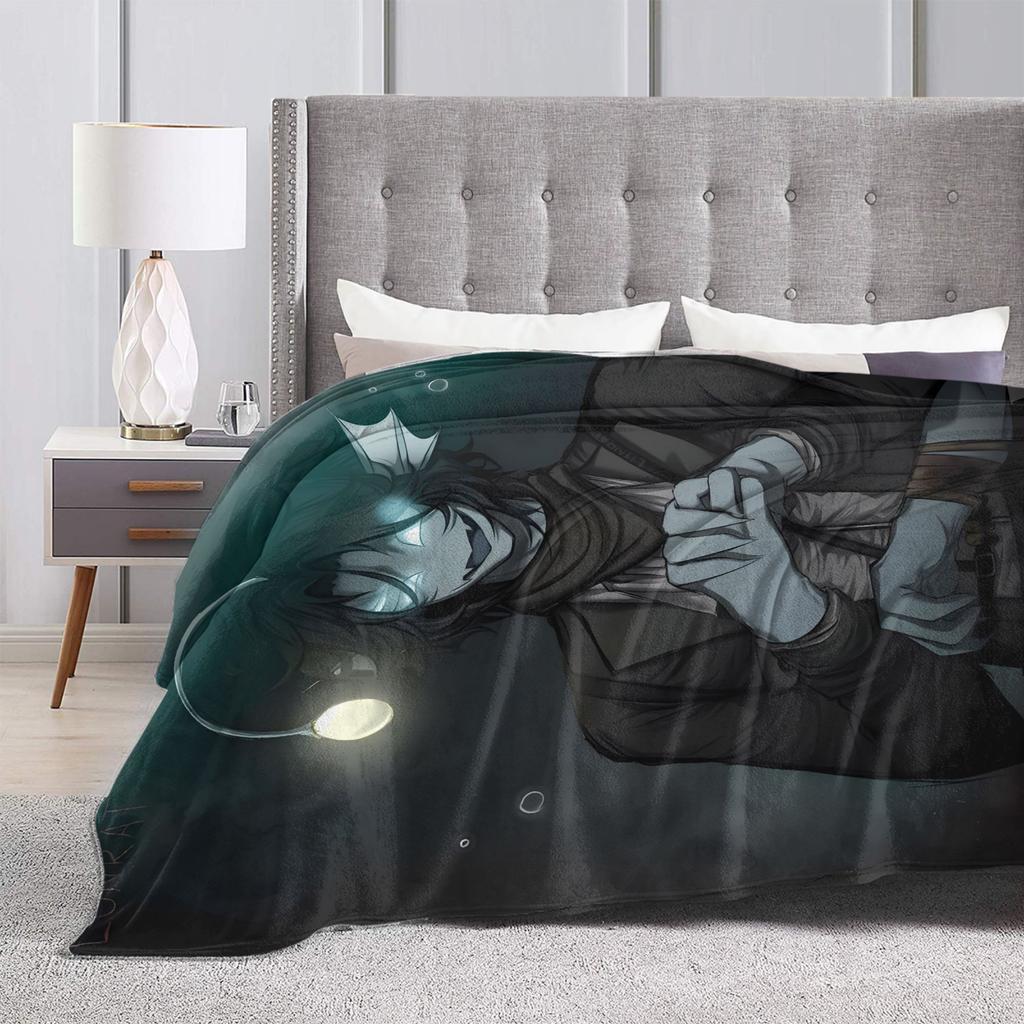 Weiche Decke Dekorativ Sebastian Solace Druckspiel Überwurfdecke Flanelldecke für Couch Sessel Neuheit Sofabettbezug