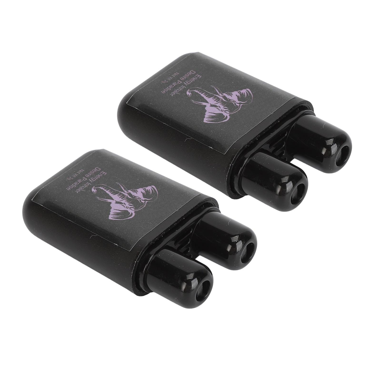 

2 шт. Мужской энергетический назальный ингалятор для снятия дискомфорта, повышения энергии, фокусировки, ухода за телом, назальный ингалятор 2 мл