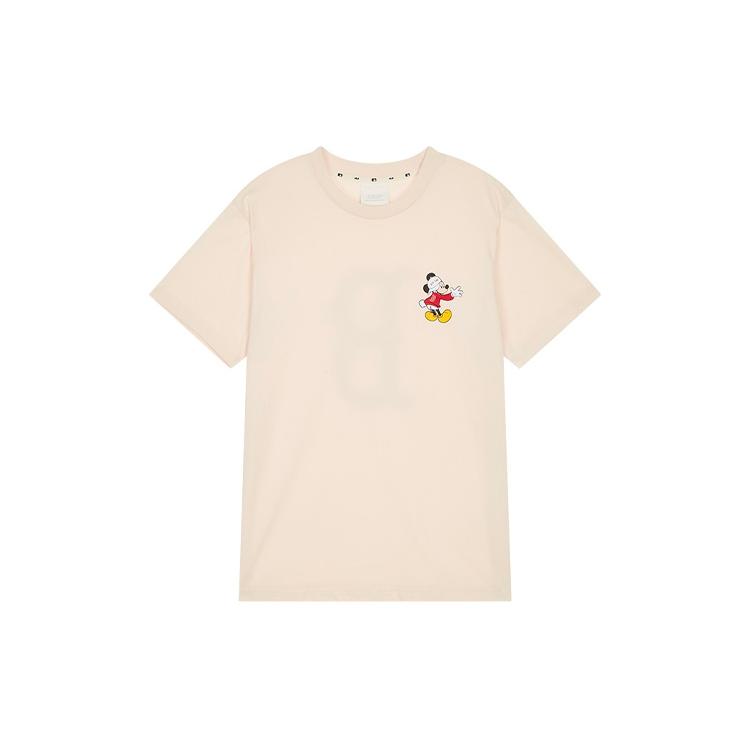 MLB Straight T Shirt Unisex Ivory White 31TSK2031-43I XL