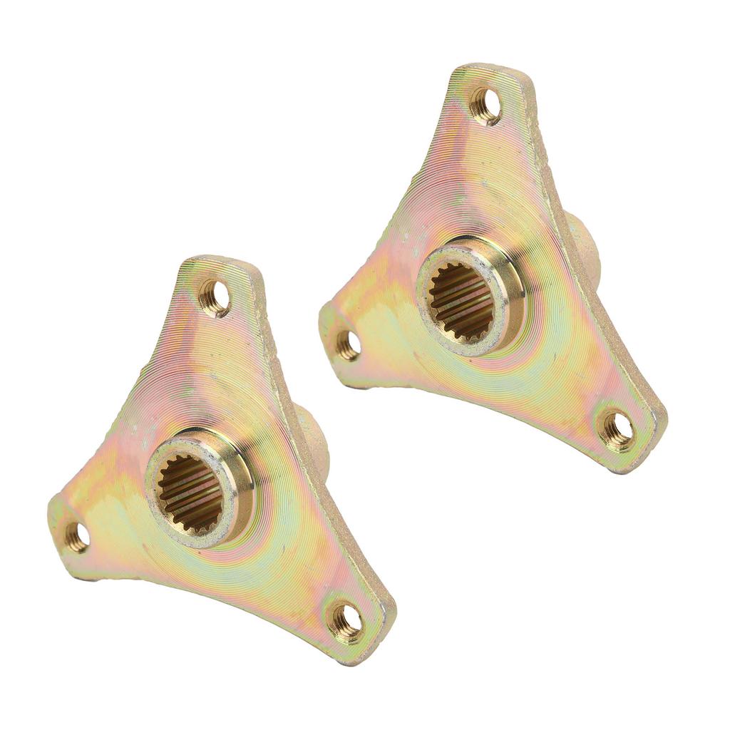 2 BUC Butuc Axa Spate Roată Canelată 3 Prezoane 17 Dinți Înlocuitor pentru 50cc ‑110cc Quad Dirt Bike ATV