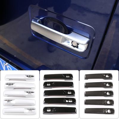 5 Pcs ABS Auto Outer Door Handle Cover For Mercedes Benz G Class W463 W464 W465 G65 G55 G63 G500 G550 G350 2004-2025