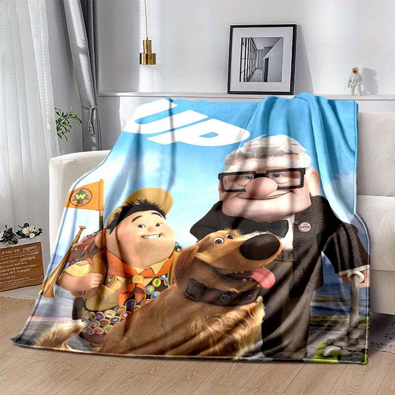 1pc, Up Home Decor Blanket, Perfect for Couch, Bed, Travel, Camping, Car, Beach, Office Nap, Soft Throw with Classic Characters, Ideal Gift for Fans o