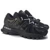 Li Ning Cushioning Slip Resistant Low Top Running Shoes Women's Pure Black ARZP014-4