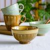 OLOEY Japanese Retro Ceramic Rice Bowl and Mug Set
