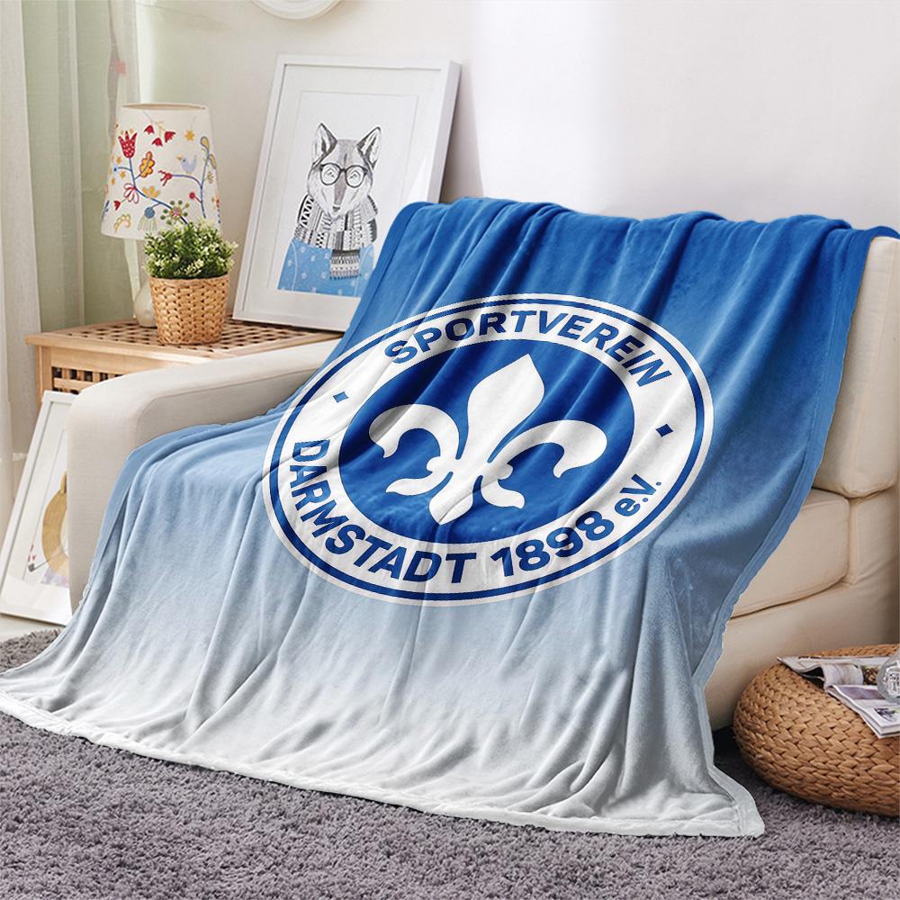 SV Darmstadt 98 Flannel Blanket, High Quality Comfortable for All Seasons, Home Decor, Warmth and Comfort