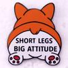 Fun Fun Quotes Alloy Brooch Cartoon Brooch Badge Metal Backpack Sweater Accessories Gifts Spot Wholesale