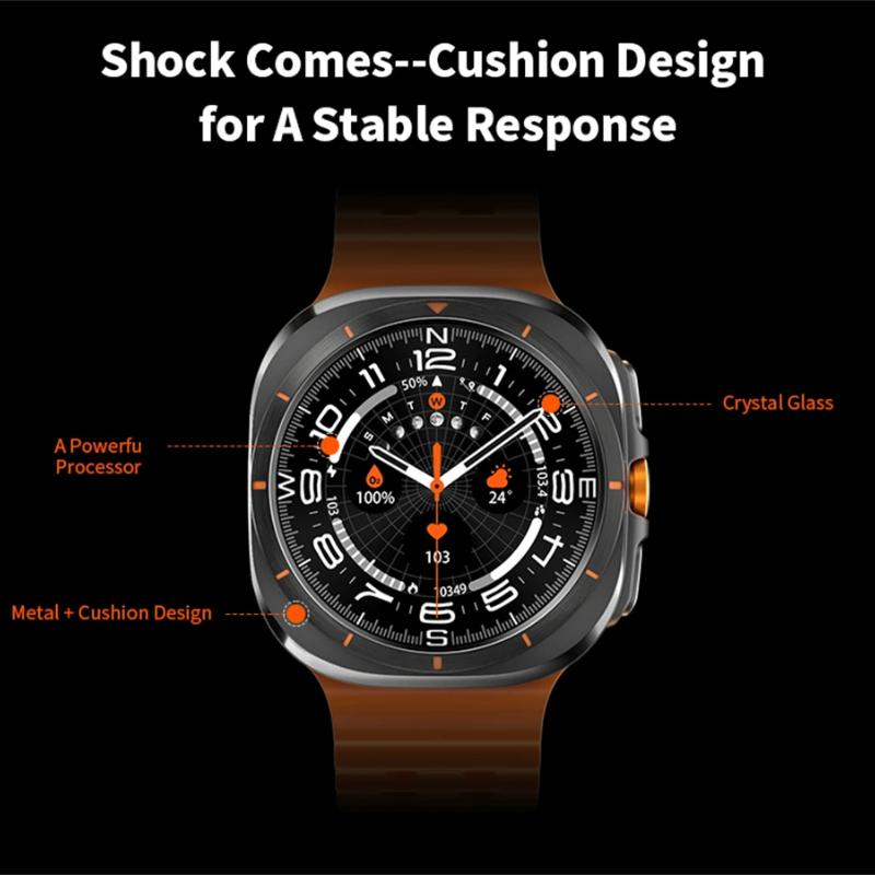 2025 Ny Klokke 7 Ultra GPS-sporing Smartklokke Menn Amoled-skjerm Hjertefrekvens Bluetooth-samtale NFC Sport Smartklokke
