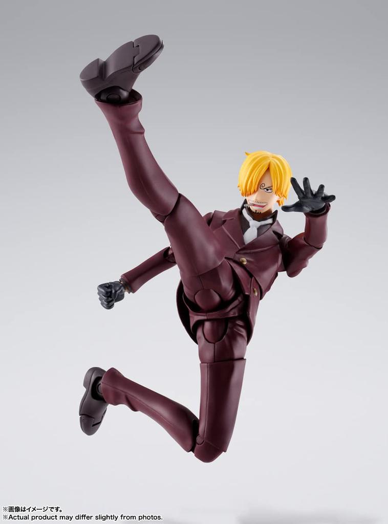 TAMASHII NATIONS ONE PIECE Sanji Onigashima Invasion 150mm painted movable figure S.H.Figuarts - - Approx. ABS&PVC