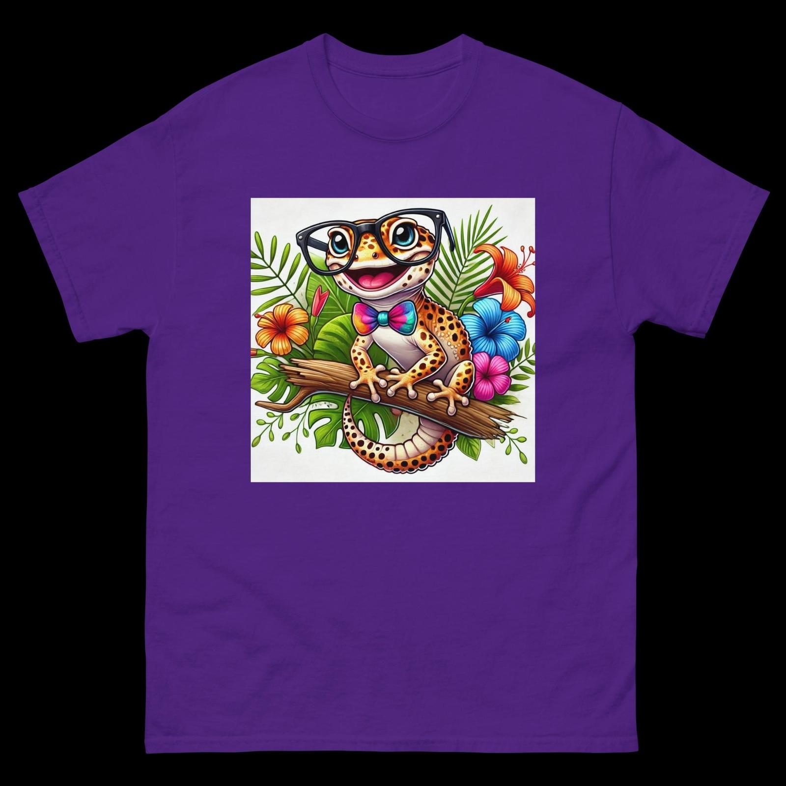 Funny Leopard Gecko Shirt Banana - Pet T Shirt - Unique 243 S разноцветный