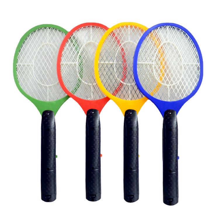 Portable Rechargeable Mosquito Swatter - Lightweight, Battery-Powered Electric Fly Swatter for Indoor and Outdoor Use