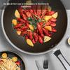 COOKER KING 304 Stainless Steel Embossed Wok