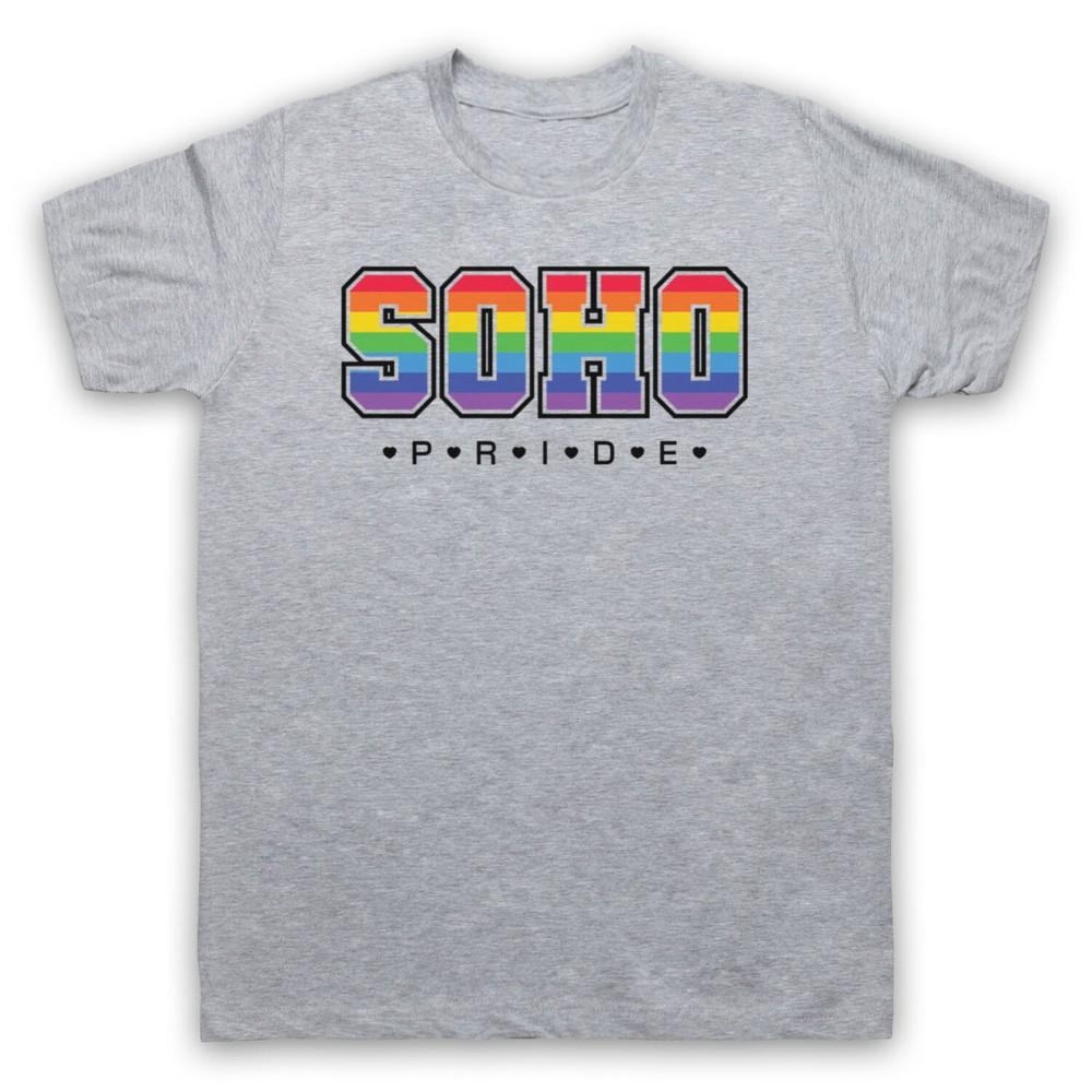

Soho Pride London Lgbt Fesitval Gay Pride March Rights Mens And Womens T-Shirt 2XL