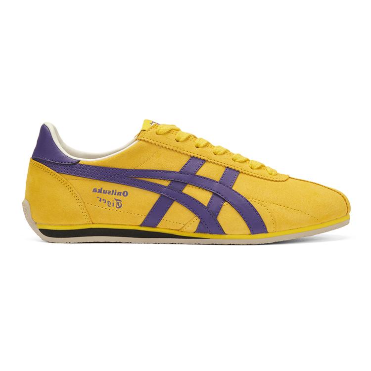 Onitsuka Tiger Runspark Abrasion Resistant Low Top Casual Shoes Unisex Yellow Sneakers 1183C338-751