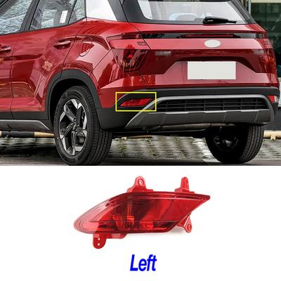 For Hyundai Creta IX25 2020 Rear Bumper Fog Light Reflector Stop Light Rear Foglamp Brake Lamp Warning Lamp Car Accessories
