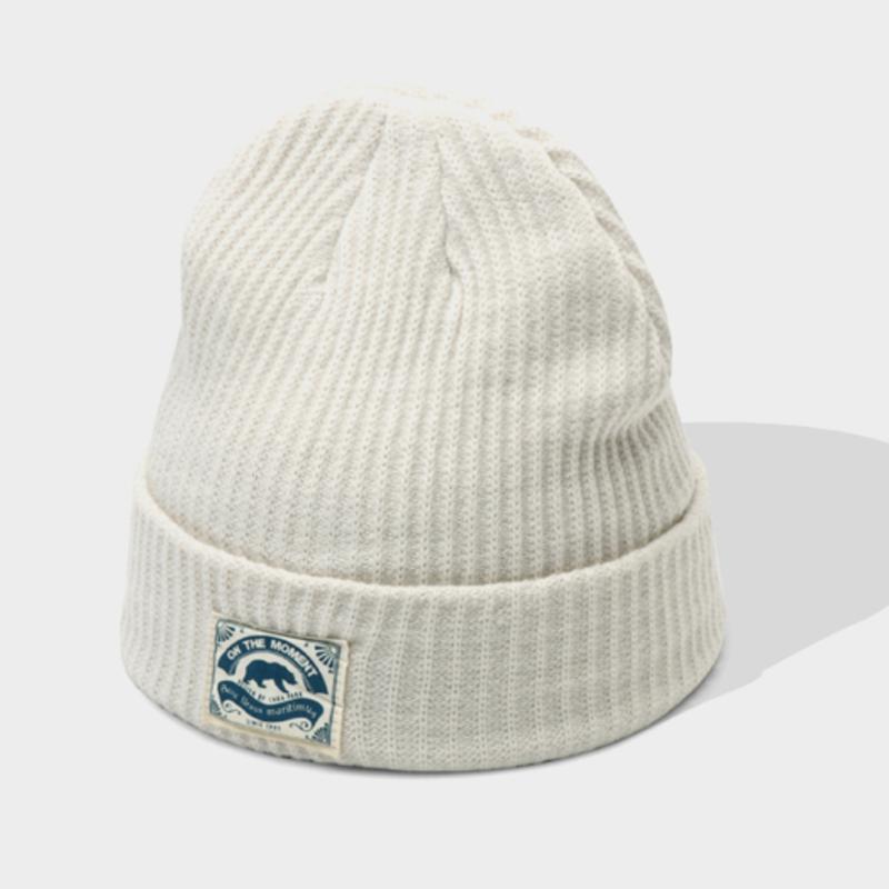 LOOKING4U On the Moment Original Beanie C3 White Gray