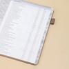 2026 Planner A5 Notebook 144 Sheets Hardcover Daily Journal Calendar Multifunctional Work-Life Balance Schedule for Travel College Home