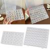 Versatile Clear Jewelry Storage Box Small Earrings Box Jewelry Organizers Perfect for Travel Home and Professional Use