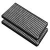 2pcs Cabin Air Filter Set For E60 528i 535i 535xi 545i 550i 650i M5 M6
