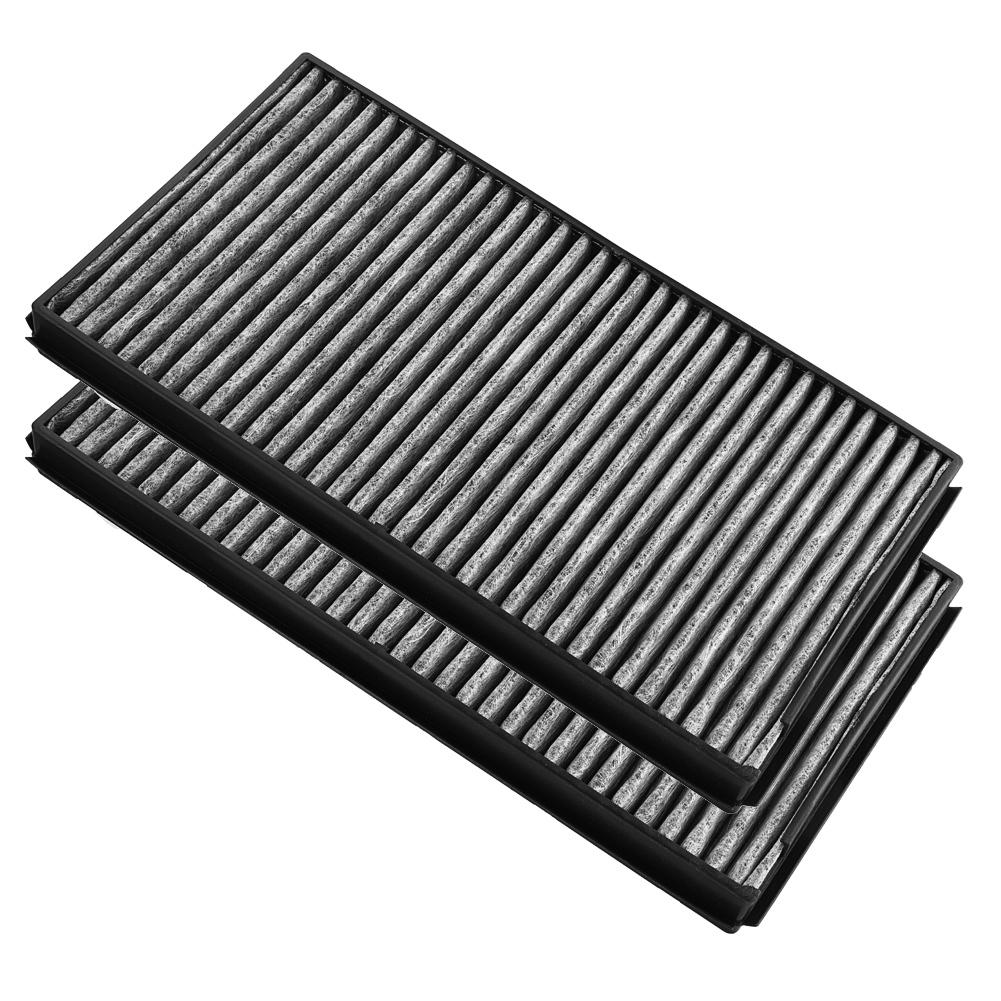 2pcs Cabin Air Filter Set For E60 528i 535i 535xi 545i 550i 650i M5 M6